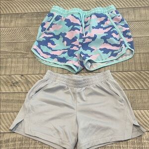 Champion Kids Camo and Gray Shorts